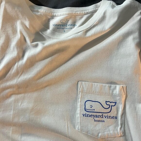 Boston Edition - Vineyard Vines Short Sleeve Shirt Mens - Picture 1 of 2